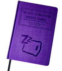 Sleep & Evening Routine Sidekick Journal by Habit Nest - A Sleep Aid for Optimizing Your Sleep! #1 Wellness Journal for Evening Habits. Daily Journal with Prompts, Guided Journal, Self Care Journal.