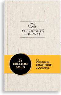 Intelligent Change The Five Minute Journal - Original Daily Gratitude Journal 2025 for Happiness, Mindfulness & Reflection - Daily Affirmations - Undated Life Planner Journal for Women & Men