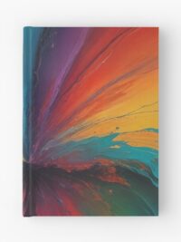 Color Swirl Hardcover Journal
