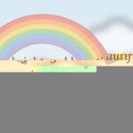 Ann J. Scull — Rainbow A soft rainbow — Ann J. Scull, All Things Bright and Beautiful